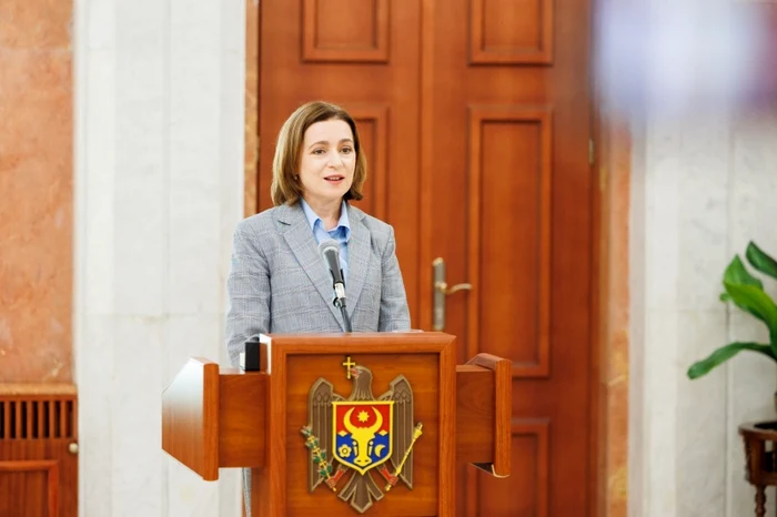 Președinta R. Moldova, Maia Sandu FOTO: FB