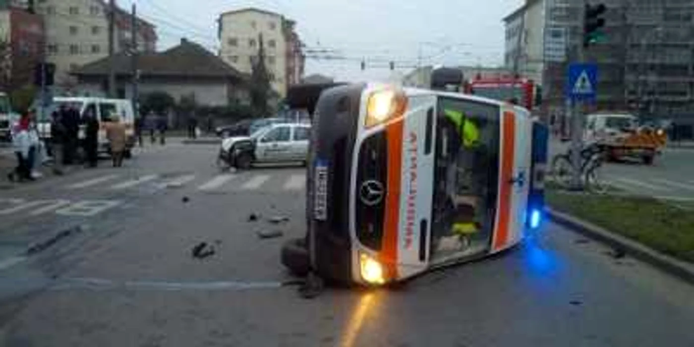 Accident la Timişoara FOTO Opinia Timişoarei