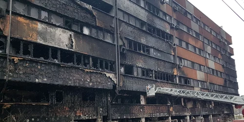 Incendiu la Constanta FOTO Călin Gavrilaş