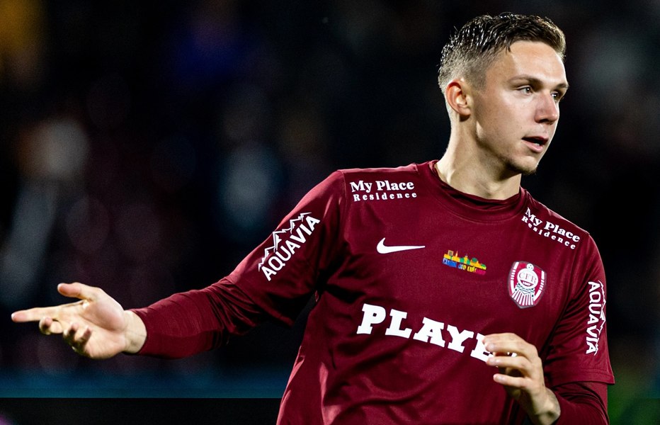 CFR Cluj își regăsește forma: 2-1 cu Hermannstadt, după o secetă de trei luni