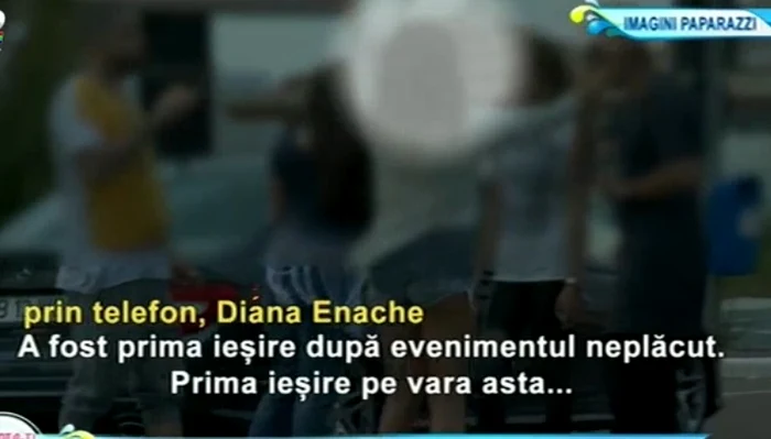Diana a dansat puţin în parcare, dar recunoaşte că încă nu se poate mişca foarte bine