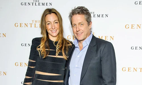 Anna e mai înaltă decât soţul său, Hugh Grant jpeg