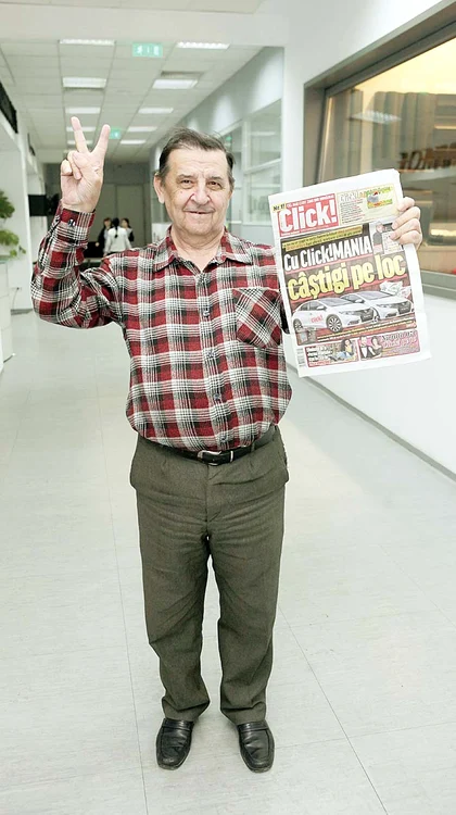 
    Mihai Moisi o să aibă parte de o masă îmbelşugată de Paşte, după ce lozul Click!MANIA i-a adus 1.000 de leiFoto: Click!  