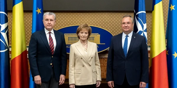 Nicolae Ciucă şi Principesa Margareta FOTO FAcebook/ Guvernul României