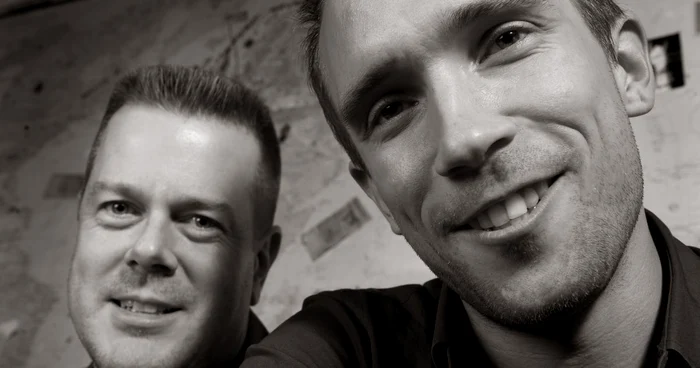 Impresionantul duo, fotografiat în 2009, de către Ziga Koritnik
