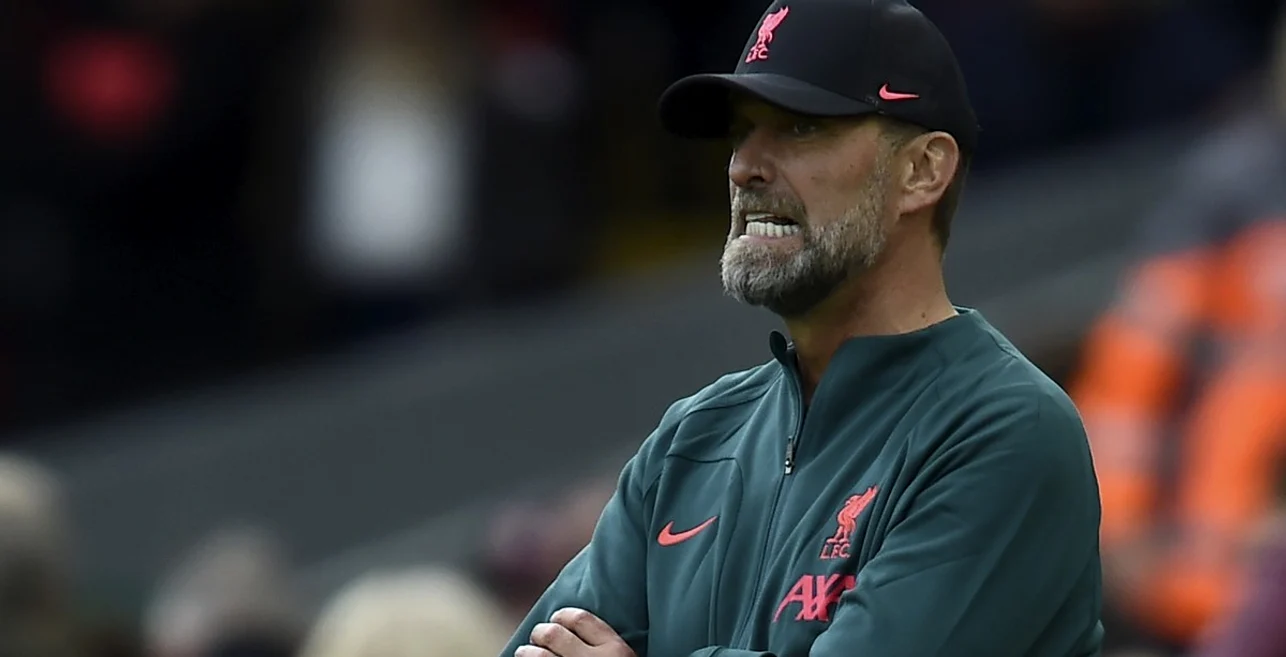 Jurgen Klopp e dezamăgit de prestația arbitrilor. Foto EPA EFE