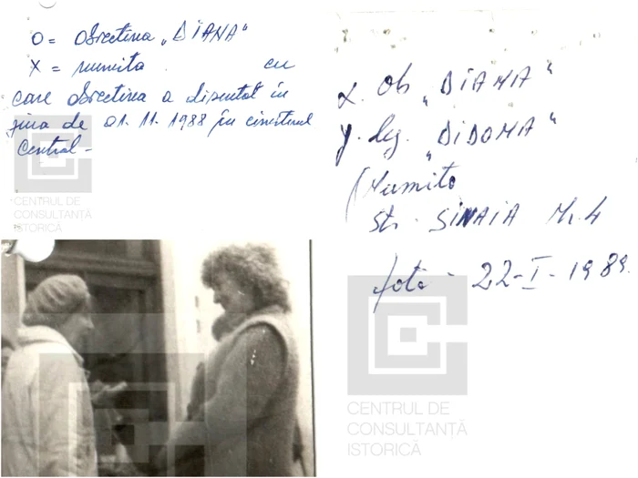 Notările securiștilor de pe fotografiile realizate FOTO Centrul de Consultanță Istorică