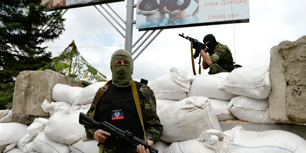 Separatist prorus din Doneţk FOTO RIA Novosti
