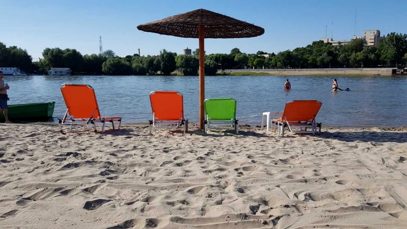 Plaja Samskara din Călărași Foto: Facebook 