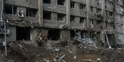 Cladire distrusa de razboi in Kramatorsk FOTO EPA EFE jpg