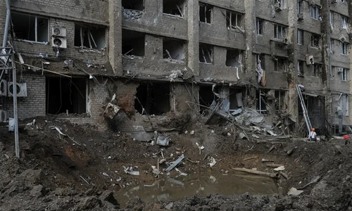 Cladire distrusa de razboi in Kramatorsk FOTO EPA EFE jpg
