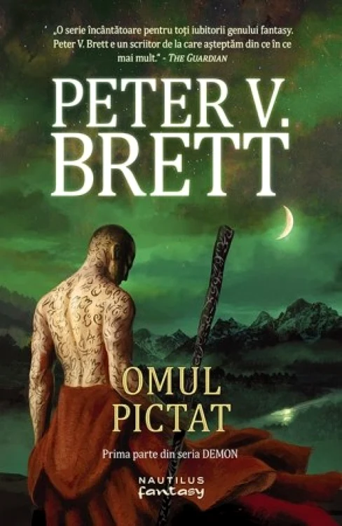 „Omul pictat” de Peter V. Brett face parte din ciclul fantasy „Demon”