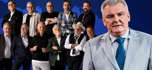 Florin Constantin, alături de colegii lui din Divertis