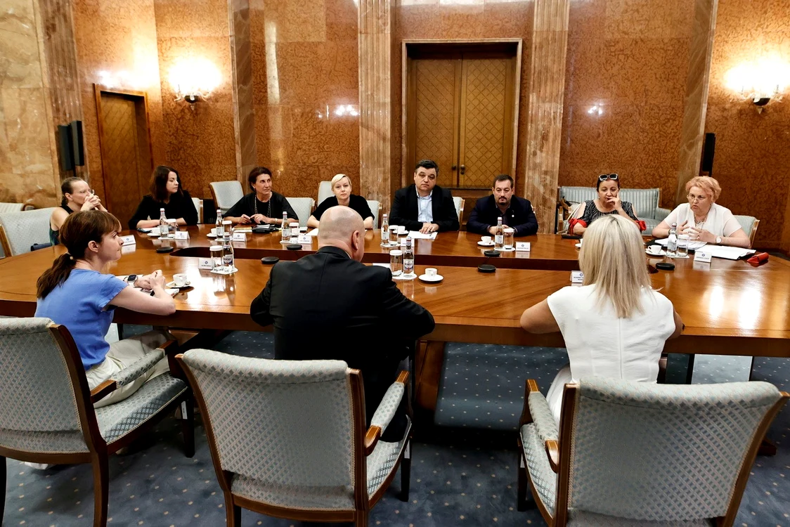 Premierul Ilie Bolojan s-a întâlnit cu reprezentanții magistraților FOTO: Guvernul României