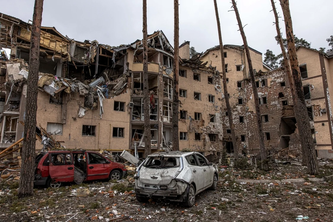 Război Ucraina - ziua 9 - Irpin - 4 mar 2022 / FOTO EPA-EFE