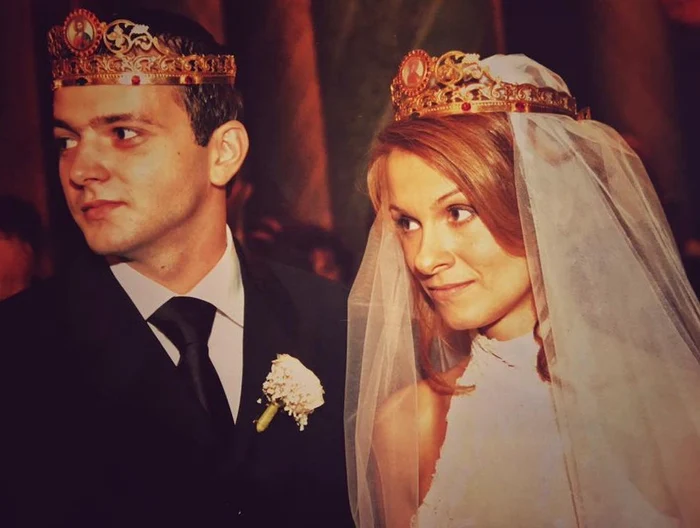 Poza publicată de Mihai Morar pe rețelele de socializare, cu ocazia aniversării a 12 ani de căsnicie