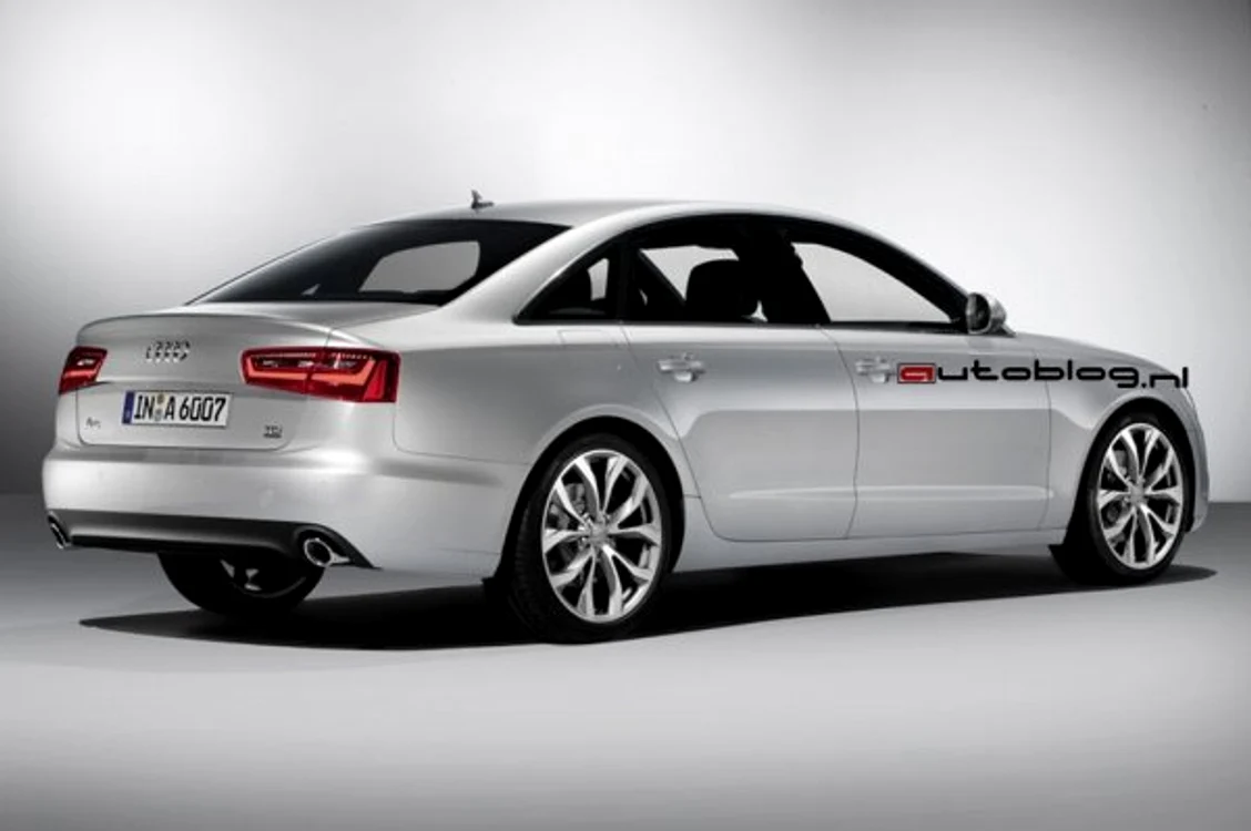 Noul Audi A6 va fi lansat în ianuarie 2011 (Foto: autoblog.nl)