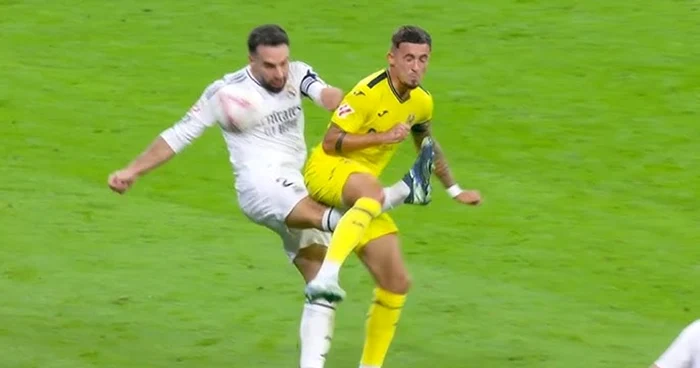 Momentul accidentării horror a lui Dani Carvajal. Captură Youtube