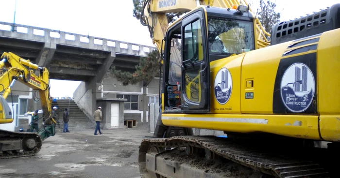 Stadionul este în şantier - foto arhivă