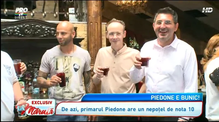 Invitaţii lui Cristian Popescu Piedone au început petrecerea în jurul orei 15