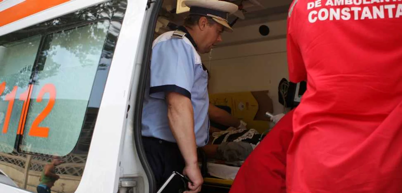 Constanţa: Supravieţuitorul accidentului de pe variantă a fost transportat la Bucureşti