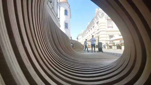 Banca SF din Piaţa Unirii FOTO Ş.Both