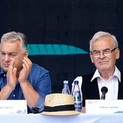 Laszlo Tokes și Viktor Orban, la Băile Tușnad FOTO Inquam / Tudor Pană