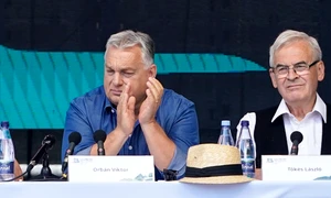Laszlo Tokes și Viktor Orban, la Băile Tușnad FOTO Inquam / Tudor Pană