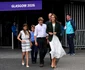 Prințesa Kate, Prințul William, Prințesa Charlotte, Prințul George și Prințul Louis la Jocurile Commonwealth. FOTO: Getty Images