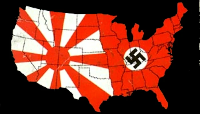 Acţiunea din "Omul din castelul înalt" se desfăşoară în 1962, într-o America aflată sub control, împărţită între Al Treilea Reich Nazist, de la Oceanul Atlantic la Munţii Stâncoşi (situaţi în vestul Americii de Nord), şi Statele Pacifice Japoneze FOTO uncensored.co.nz
