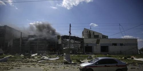 Razboi Ucraina Rusia distrugeri 26-27 mai 2022 oras Bakhmut bombardamente FOTO EPA-EFE