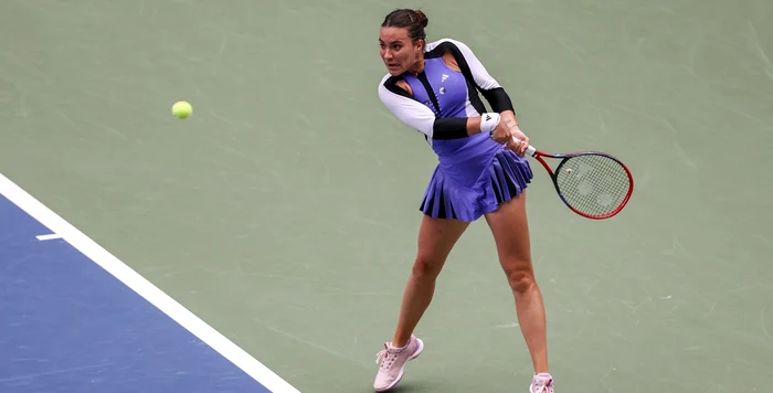 Gabriela Ruse se bate pentru semifinale la Australian Open. Foto EPA EFE 