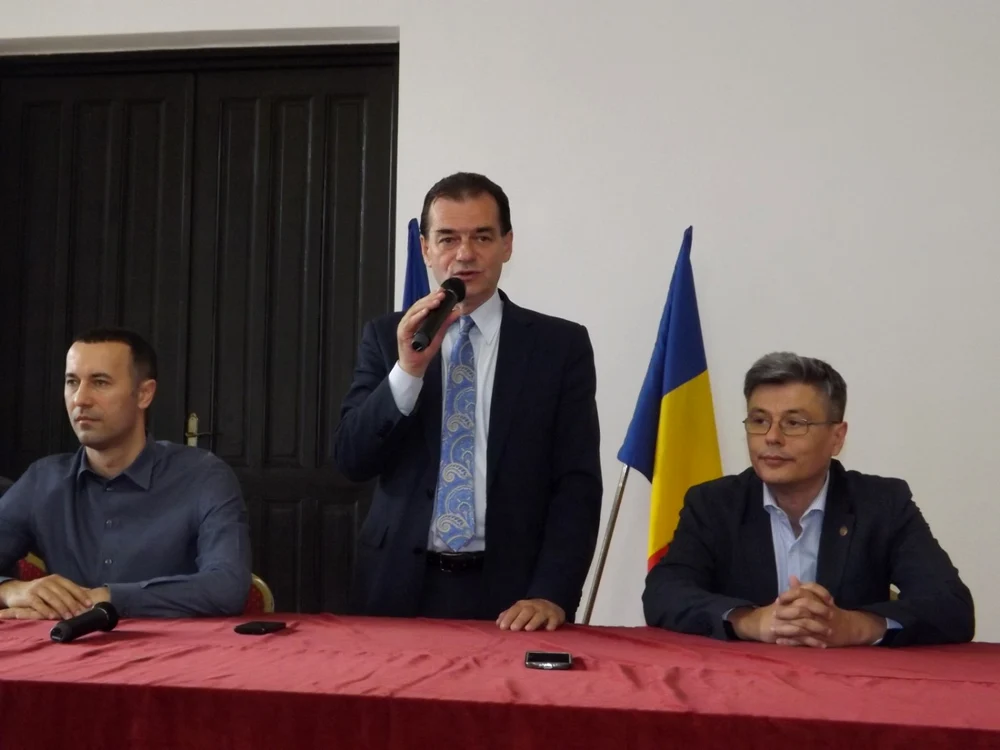 Ludovic Orban, prezent sâmbătă la Turnu Severin FOTO Alexandra Georgescu