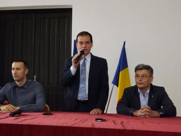 Ludovic Orban, prezent sâmbătă la Turnu Severin FOTO Alexandra Georgescu