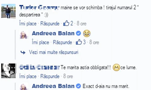 Andreea Bălan le a mărturisit fanilor dacă se mărită sau nu jpeg