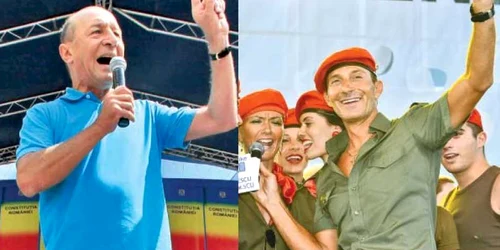 Traian Băsescu, preşedinte jucător şi Radu Mazăre, primar dansator