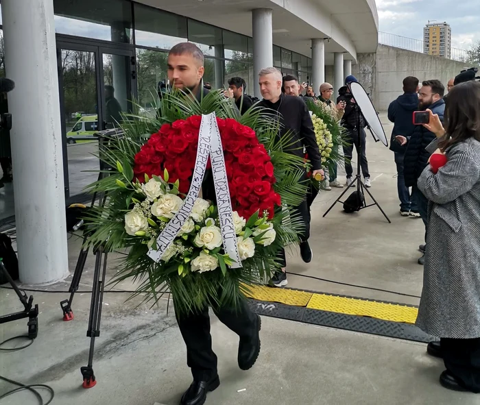 Eduard Iordănescu a venit împreună cu tatăl său, Anghel Iordănescu (FOTO: Click!)