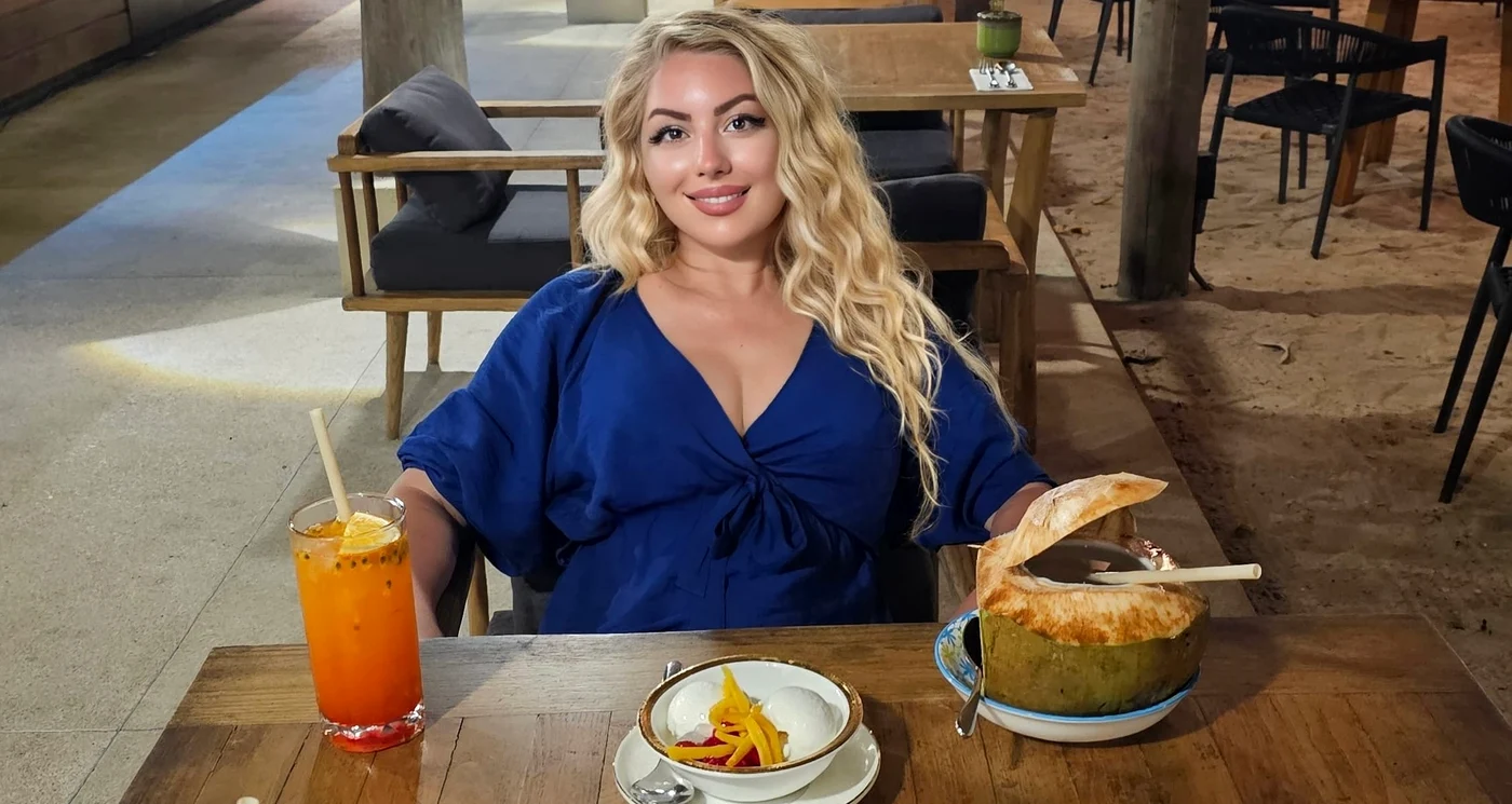 Ornela Pasăre își prepară singură înghețată foto: Arhiva personală 