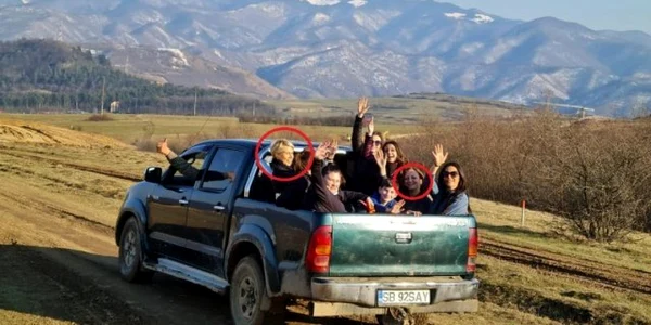 Raluca Turcan fără mască de protecţie FOTO G4Media