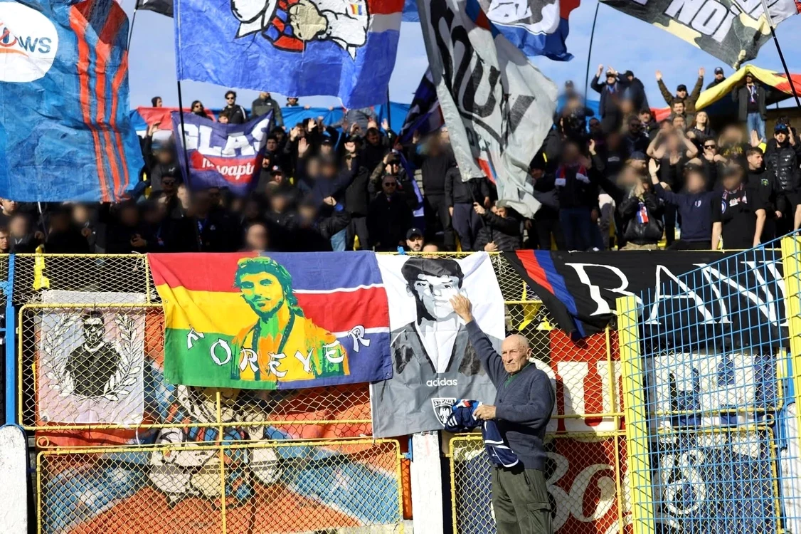 Iosif Vigu a promovat chipul lui Didi la meciul Olimpia - CSA Steaua 1-4