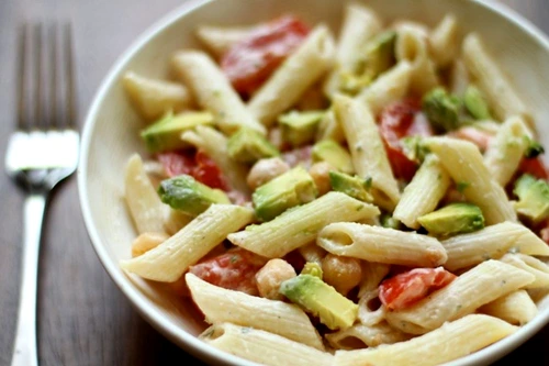 Chickpea Avocado Pasta Salad jpeg