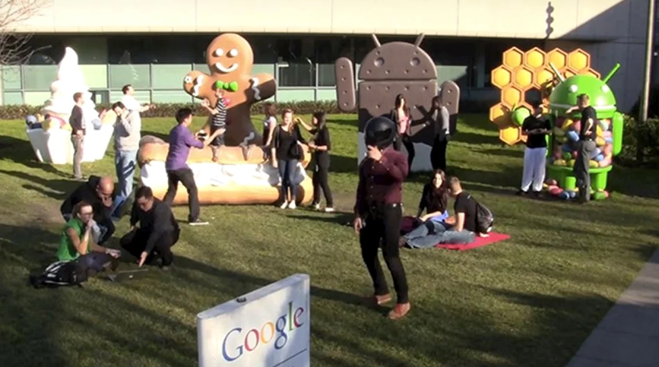 Varianta Google se petrece printre statuetele care reprezintă sistemele de operare
