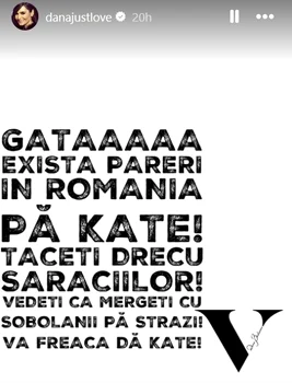 Dana Budeanu, mesaj pentru toți cei care comentează despre Kate Middleton