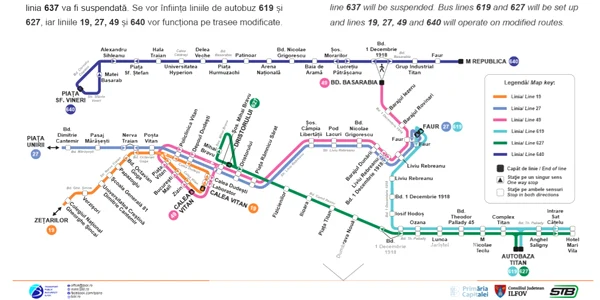 Trasee de transport public din București modificate din 6 septembrie FOTO TPBI png