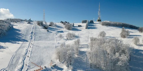Pârtia Semenic-Văliug FOTO Facebook/Banatul Montan
