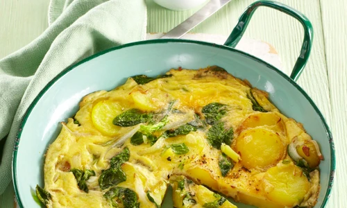 Spinach frittata jpeg