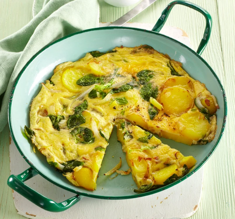Spinach frittata jpeg