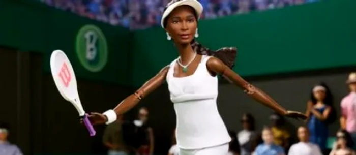 Păpușa Barbie înfățișând-o pe Venus Williams