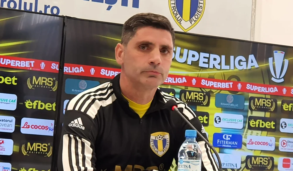 Florin Pârvu, antrenorul Petrolului Ploiești. Foto Observatorul prahovean