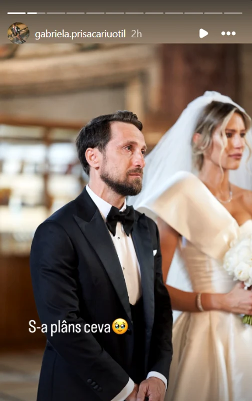 Gabriela Prisăcariu și Dani Oțil au aniversat trei ani de la căsătoria religioasă. Foto: Instagram